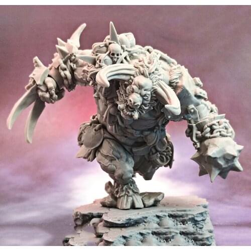 55MM Unpainted Resin Figure Building Kit