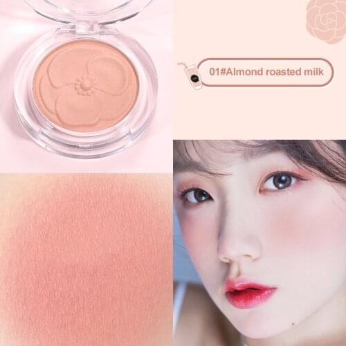 Face Blush Powder Easy To Color Waterproof Sweat-proof Delicate Blush Makeup Blush Palette Cheek Contour Beauty Cosmetics TSLM1
