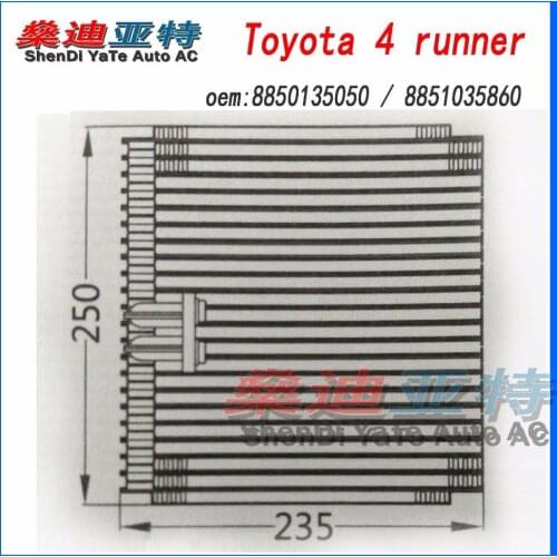 ShenDi YaTe Auto AC Car Air Conditioner Evaporator for Toyota 4 runner 1996-2002 years oem 8850135050 8851035860