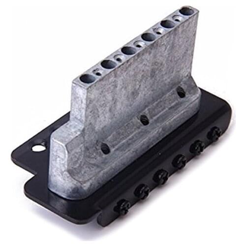 XFDZ Black Tremolo Bridge Set for Strat Electric Guitar St