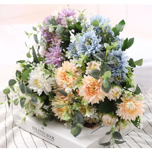 YOSMORLIL Artificial Flower Decorations For Wedding