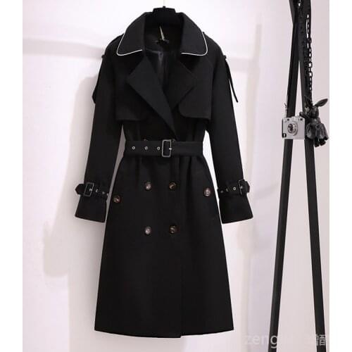 Женские утепленные тренчи ZENGKER China At AliExpress