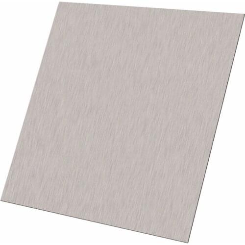 1Pcs 1mm Thickness High Purity 99.96% Pure Nickel Sheet Plate Silver 100mmx100mm For Electroplating
