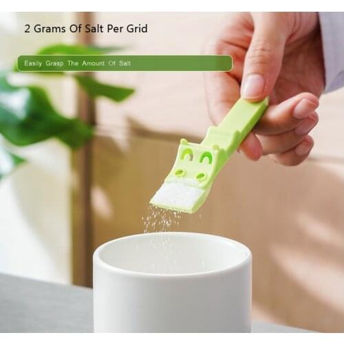 2pcs/set Cute Cartoon Kitchen Cooking Measuring Spoon Home Condiments Powder Measuring Spoons Kitchen Measuring Tools