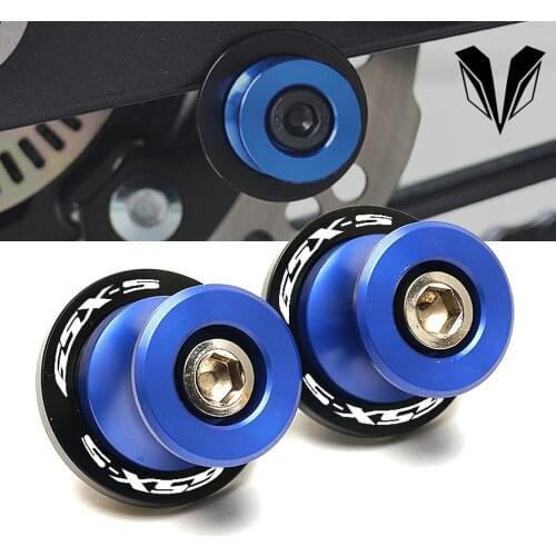 8mm Slider Stand Screws For Suzuki GSXS750 GSXS1000 F-ABS gsxs 750 1000 125 150 Motorcycle Accessories CNC M8 Swingarm Spools