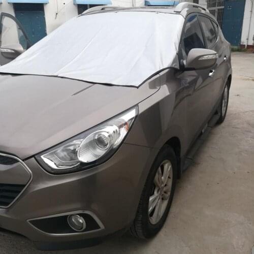 Car Sunshade Cover Dual-use Winter Magnetic Front Windshield Snow Cover Car Styling