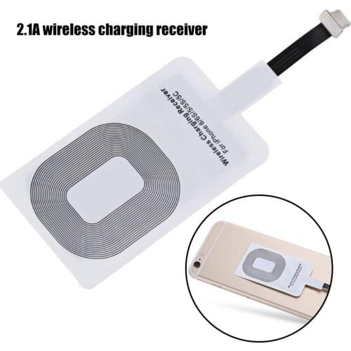 Wireless Charger Ultra Thin Universal Qi Wireless Charger Receiver For Samsung iPhone 6 6s 5 5s Xiaomi Huawei meizu HTC