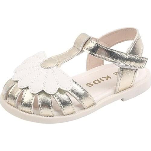 CMSOLO Sandals Shoes Baby Kids Summer Shoes New Fashion Cute Girls Sandals Shoe Breathable Heel Flat Sandal Shoes Kids Shoes