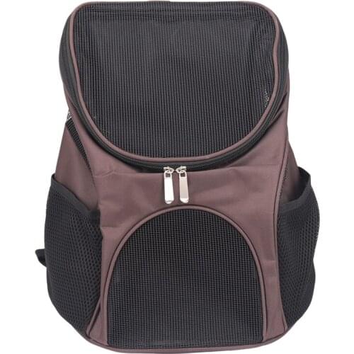 Pet Travel Outdoor Carry Cat Bag Backpack Carrier Products Supplies For Cats Dogs Transport Animal Small Pets Rabbit Coffee