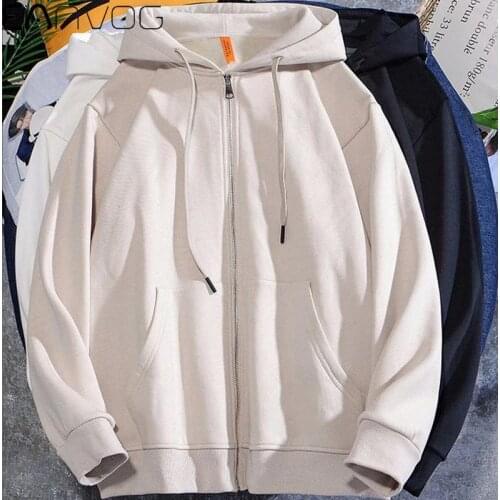 EAnvog Men's Zip Hoodies