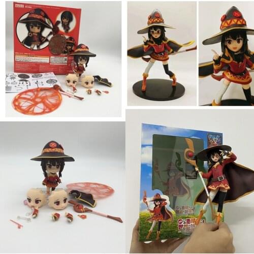 Konosuba Megumin Figure KonoSuba: Gods Blessing on this Wonderful World Megumin 725 Action Figure Toy