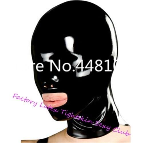 Latex Mask Rubber Hood for Party Wear Catsuit Uniqu unisex fetish cosplay mask sexy michael myers mask custom made