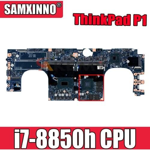 For Lenovo ThinkPad P1 laptop motherboard 17870-1 448.0DY04.0011 W/ i7 8850h Fru 01YU940 01YU684 01YU939 01YU683 01YU929
