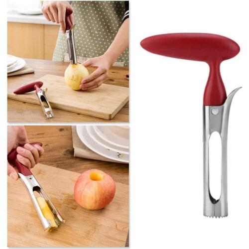 1PC Multi-function Cutting Vegetable Pear Core Removed Steel Apple Core Cutter Knife Corers Fruit Slicer Kitchen Tool