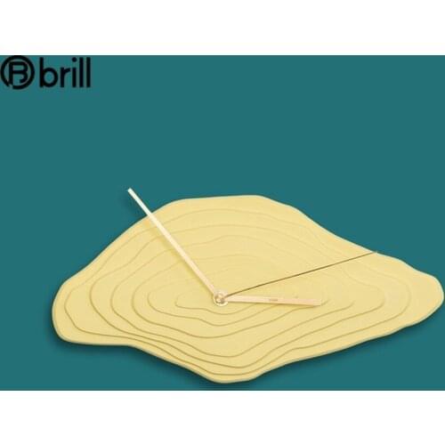 Nordic 3d Wall Clock Ceramic Living Room Creative Modern Simple Home Watch Art Silent Wall Watches Home Decor Orloge Mural Gift