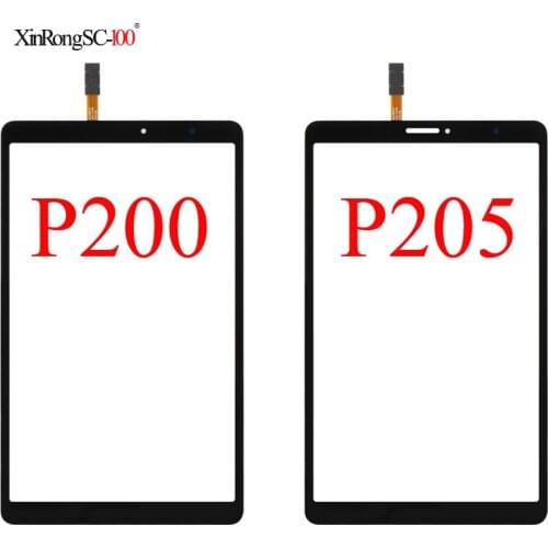 New For Samsung Galaxy Tab A 8.0 Pen (2019) P200 P205 Touch Screen Digitizer Panel Sensor Tablet Front Outer LCD Glass