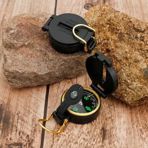 Outdoor Multifunctional American Clamshell Compass