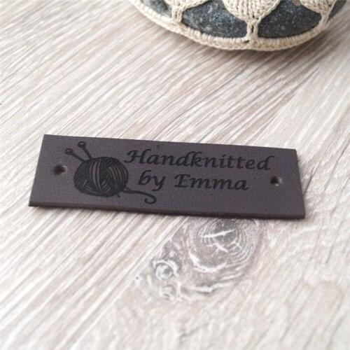 Personalized labels, custom clothing labels, leather labels, care labels, Handmade custom label tags