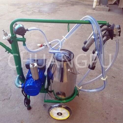 Milking machine portable