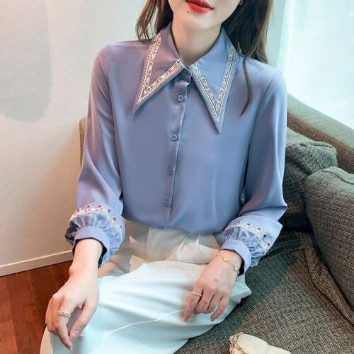 Simpliser Women's Shirts With Embroidery