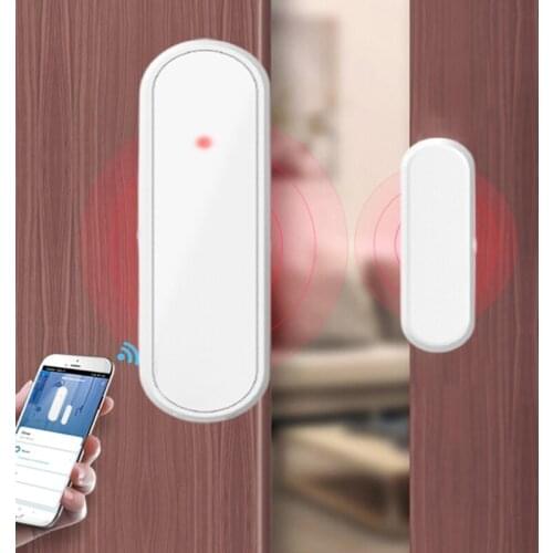 Z-Wave WiFi Door Sensor Door Open /Closed Detectors Magnetic Switch Window Sensor Family Home Security Alert Security Alarm