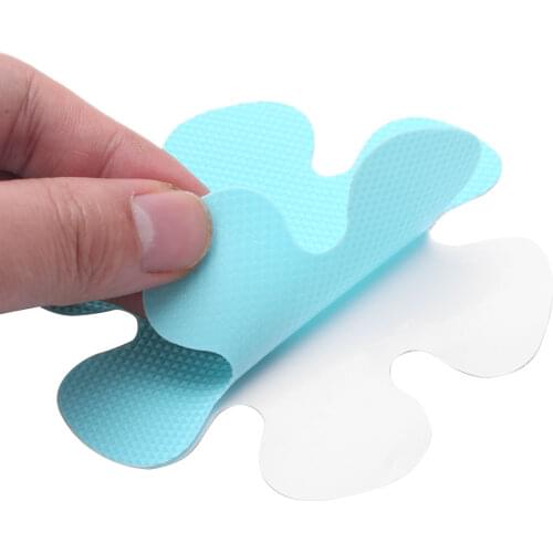 20 Pack 10cm Anti-Slip Bathtub Stickers Flower Shaped Transparent Bathtub Decals Safety Stickers Bath Showers Treads for Tubs