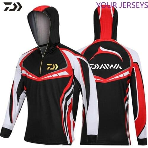 2022 Fishing Clothing Hooded Men Fishing Jacket Waterproof Quick-Drying Coat Fishing Shirt For Hiking Cycling Fishing Clothes