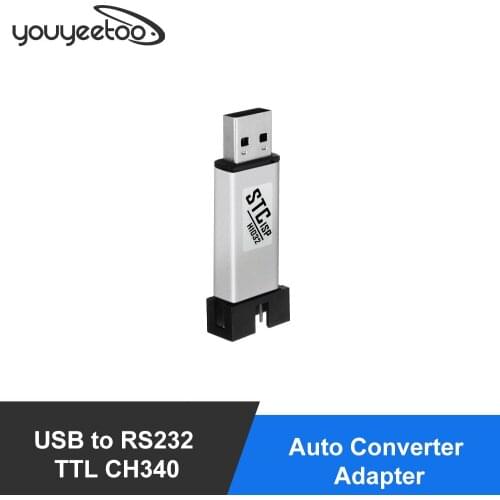 Free ship USB to RS232 TTL CH340 Auto Converter Adapter / Support: WindowsXP/ Vista / Windows 7/Linux