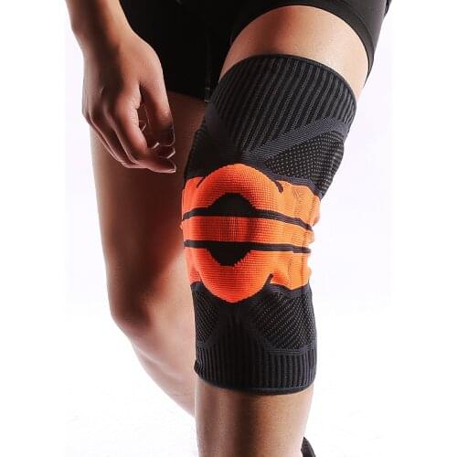 One Piece Spring Steel Stabilizer Stays Open-Patella Knee Brace Support Pad Protector for Stability Minor Patella Instability