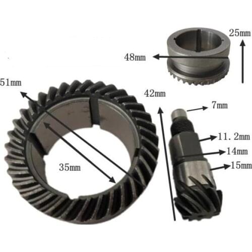 Electric Hammer Gear Impact Drill Gear 30 Electric Hammer Cylinder Tooth Inner Hole 35mm