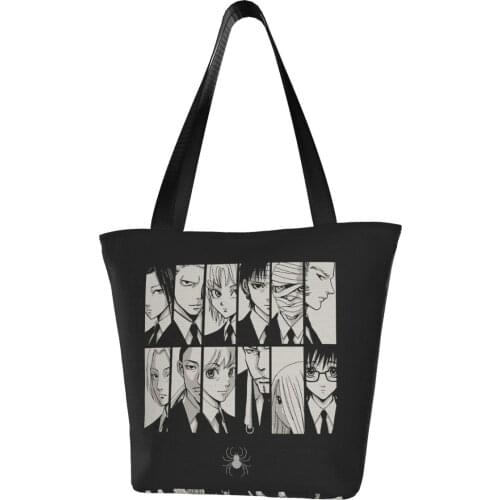 Hunter X Hunter Polyester outdoor girl handbag, woman shopping bag, shoulder bag, canvas bag, gift bag