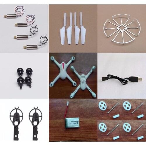 MJX X708 X708W RC Quadcopter spare parts motor blade Protection frame gear motor base charger landing gear body shell Receiver