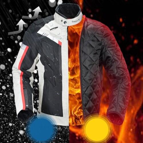 Motorcycle Jersey Jacket Men Waterproof Windproof Autumn Winter Riding Racing Protective For Suzuki HAYABUSA GSXR1300 GSXR750