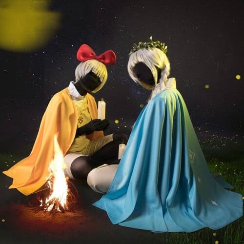 Sky:children Of Light Game Sky: Light Awaits Cosplay Costume Sky:children Of Light Outfits Fancy Suit Cloak Top Halloween Unisex