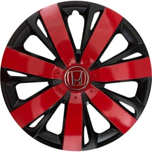 RIM for Honda for peugeot for ford 14 Inc UNBREAKABLE Flexible 4 PCs Wheel Cover double color red wheel covers