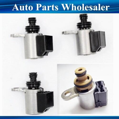 Original remanufacured RE5R05A JF011E RE0F10A F1CJA RE0F08A JF009E CVT Transmission Solenoids Kit 4PCS