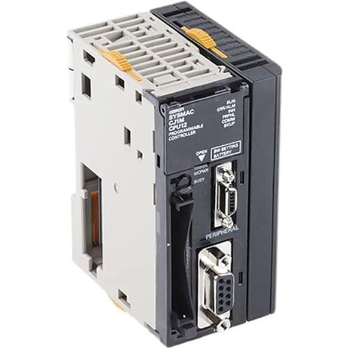 CJ1M-CPU12 CJ1M PLC CPU, DeviceNet Networking Computer Interface, 10000 Steps Program Capacity