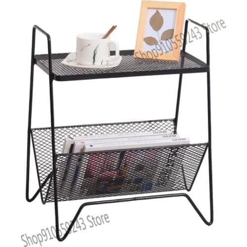 Nordic Living Room Sofa Side Small Table Rack Net Red Ins Wind Side A Few Corners Bedroom Bedside Table Bedside Table