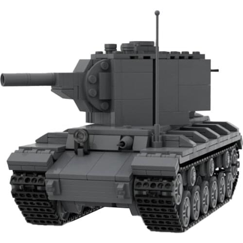 Soviet ww2 heavy combat vehicle MOC small particle building block children puzzle toy gift tank building block