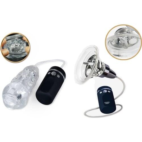 Vacuum Oral Sucking Pump Vibrator Blowjob Male Masturbtor Tongue Licking Pussy Nipple Vagina Stimulator Sex Toys For Women Men