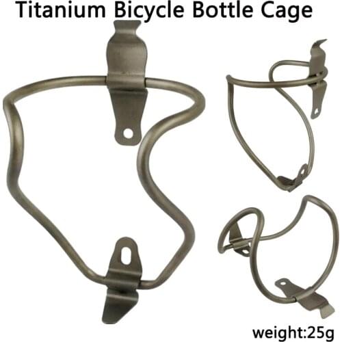 Bicycle Ultralight Titanium Bottle Holder 25g MTB Road Bike Bottle Holder Bicycle Accessories Bike Bottle Gage Holder