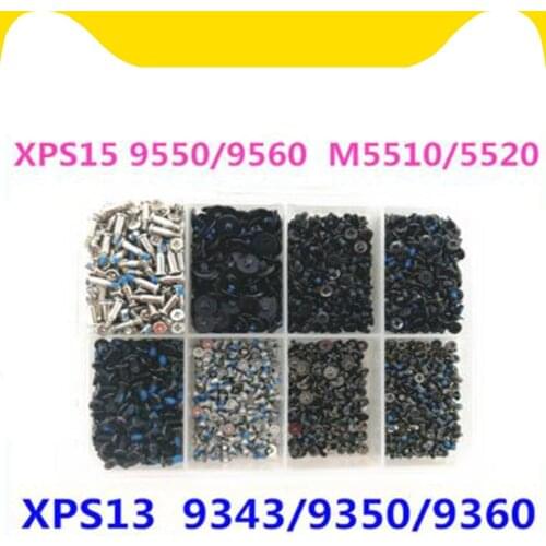 1kit Nameplate Motherboard Fan Cooling Screw for Dell XPS13 9350 9360 9370 XPS15 9550 9570 7590