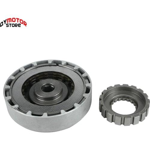 High quality 3 Plate Manual Engine Clutch Assembly FOR LIFAN 125cc Dirt pit Bike Horizontal Engine Parts