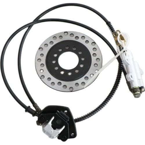 Rear Brake Calipers Pad Assembly System & brake disc for 150cc 250cc ATV Quad Dirt Bike Dune Buggy