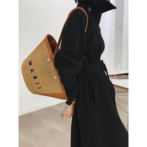 High-end buckle design temperament European and American style double-sided cashmere coat woolen coat female 21 new