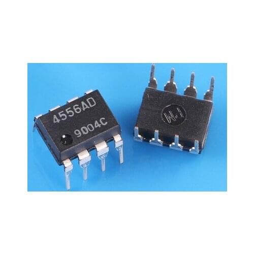 10pcs/lot 4556AD NJM4556AD JRC4556AD DIP-8 In Stock