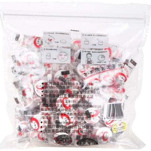 100PCS / Pack Homemade Mask Compression Mask Paper Bathroom Accessories