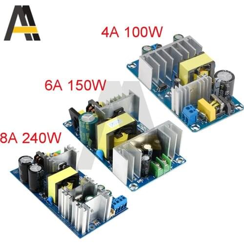 AC-DC 24V 8A 6A 4A Switch Power Supply Module Overcurrent/Overload/Short Circuit Protection Module 100W 150W 240W