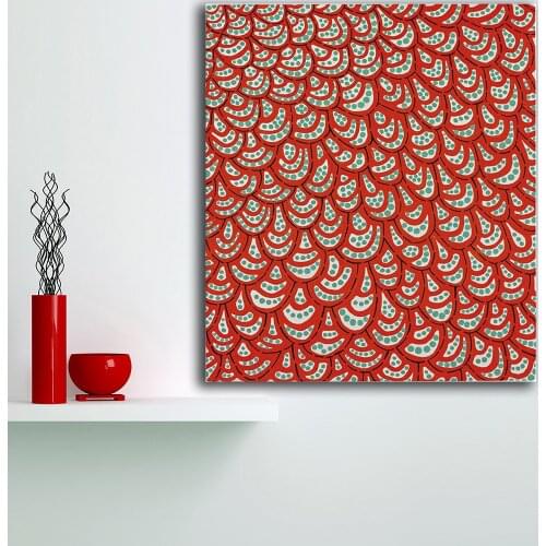 Free Shipping Wall Art Kusama Yayoi Petals 1988 Painting For Living Room Home Decoration Oil Painting On Canvas Wall Painting