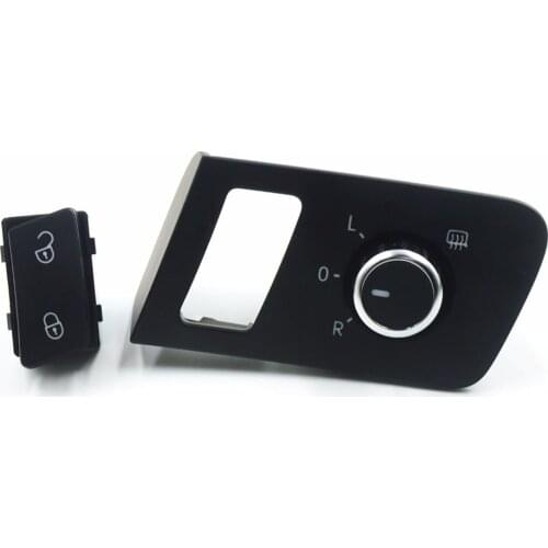 Central Saftey Door Control Mirror Switch Button For Volkswagen VW Touran Caddy 2003 - 2015 OE: 1T0 962 125B ,1T1 959 565F